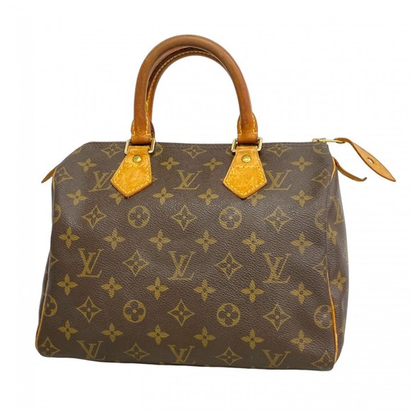 LOUIS VUITTON Brown Monogram Speedy 25 Bag - Picture 1 of 13